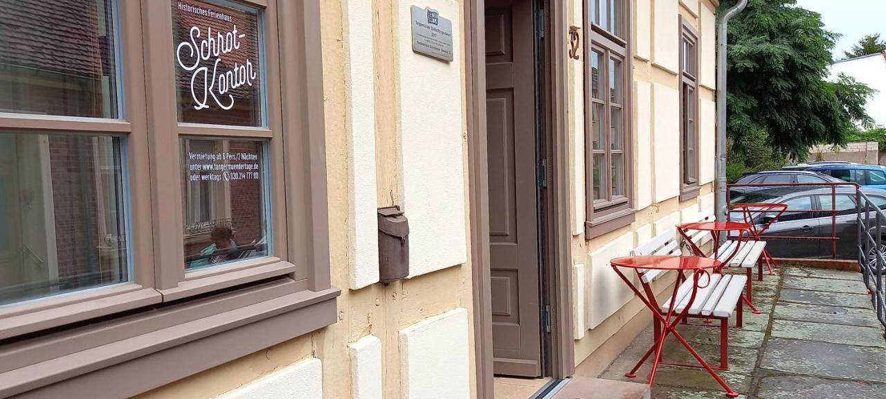 Villa Schrot-Kontor à Tangermünde Extérieur photo